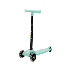 3 Wheel Foldable Kids Scooter with LED Lights and 4 Level Adjustable Handle Bar | Vroom Vroom